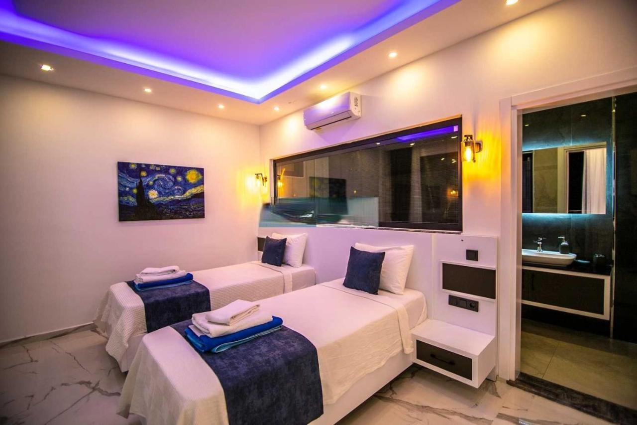 Villa Lycian-Kalkan 3 Bedroom-2 Jakuzzies-Sauna-Turkish Hamam-Huge Private Pool And Lovely Garden Kas Exterior photo